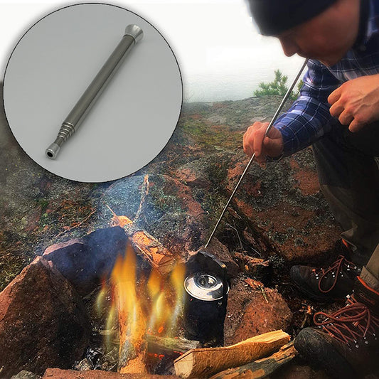 Introducing the Revolutionary Stainless Steel Telescopic Fire Blowing Tube