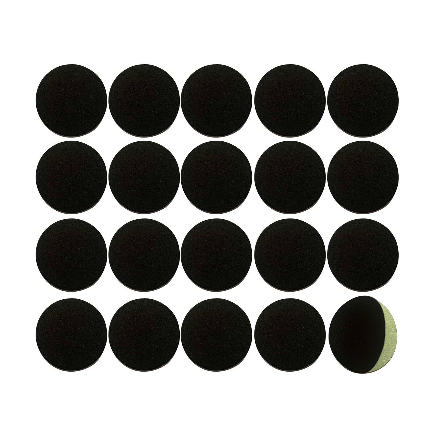 JHZABPO Match Striker Paper with Self-Adhesive Honeycomb Pattern 1 Inch Circle 20 PCS (25mm Circle)