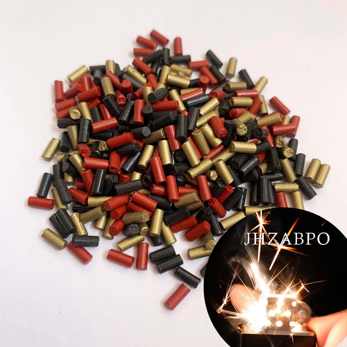 JHZABPO Universal Lighter Flint, 350-Pack Replacement Lighter Flints for Lighters