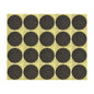 Match Striker Paper 24mm Round, Adhesive Backed Brown Honeycomb Striker Paper