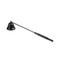 Black Powder Coated Candle Snuffer For Extinguishing Candle Flames And Wick Protecting Anti-Slip